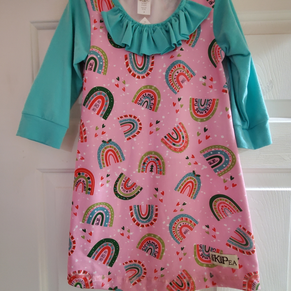 Kpea Christmas Rainbow Tunic